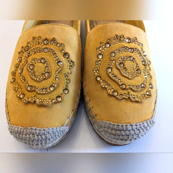 KARL LAGERFELD Abby Espadrille Suede Flats - Picture 4 of 8